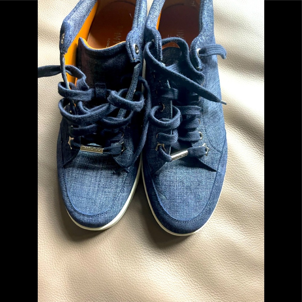 Jimmy Choo denim sneakers